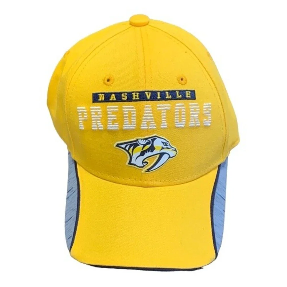 NEW NHL NASHVILLE PREDATORS | Boys Cap Hat‎ Lid Adjustable 8-20 OS